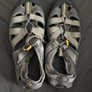 Keen Charcoal and Mustard Outdoor Sandals